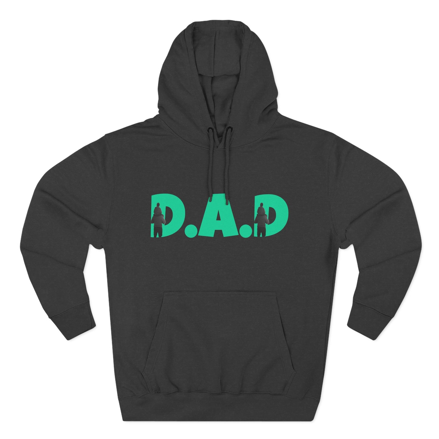 Three-Panel Fleece Hoodie