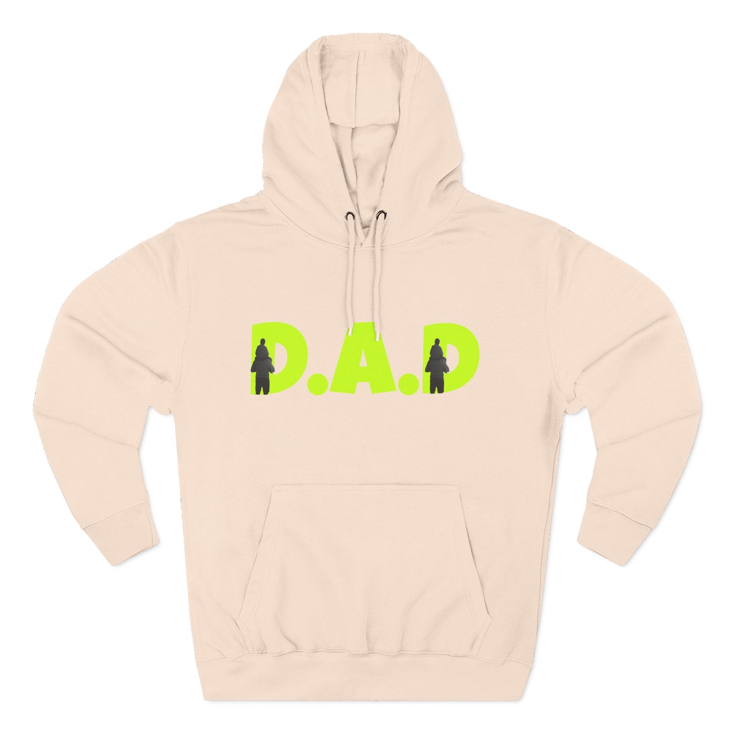 Three-Panel Fleece Hoodie