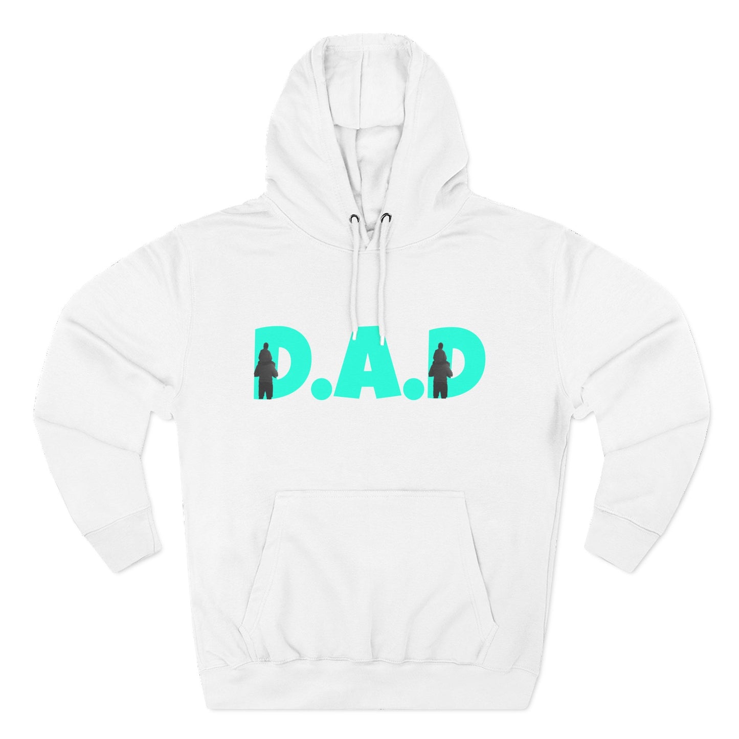 Three-Panel Fleece Hoodie