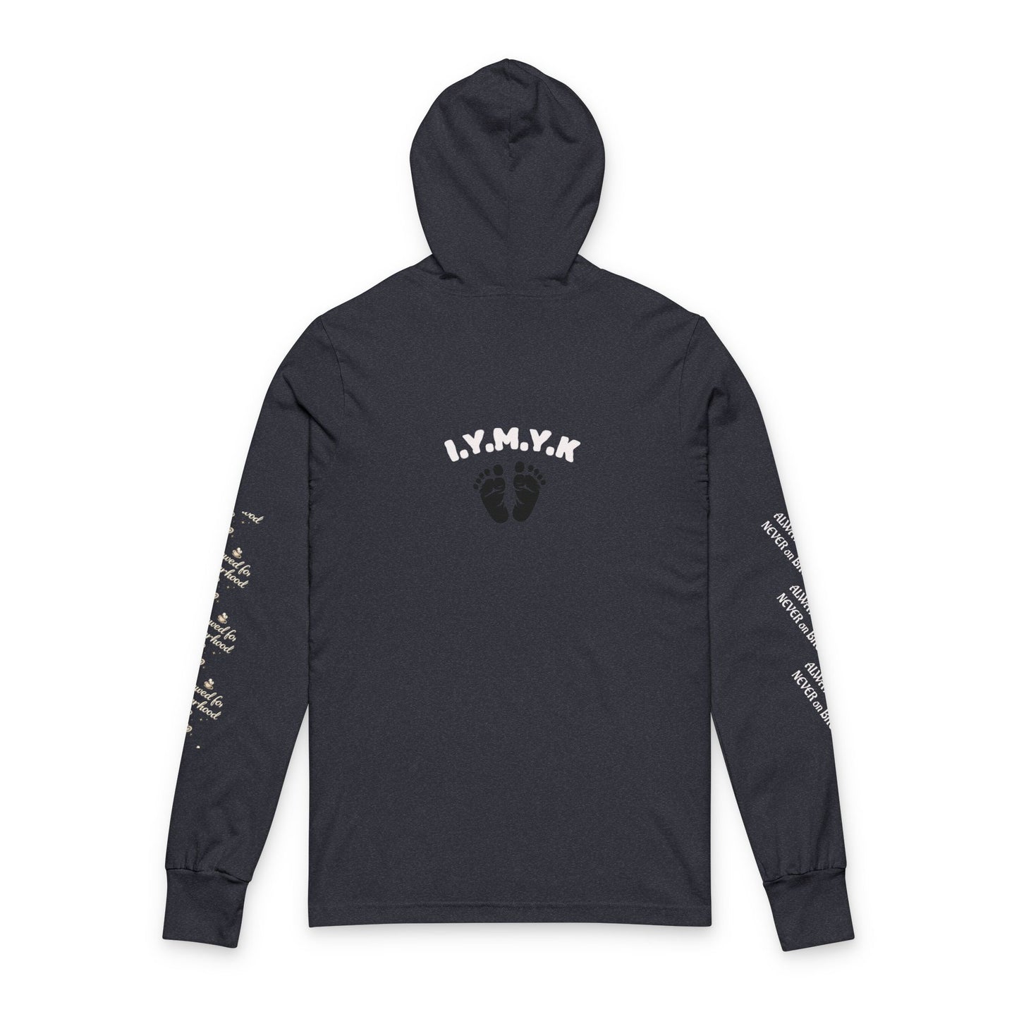 Unisex Hooded Long Sleeve Tee