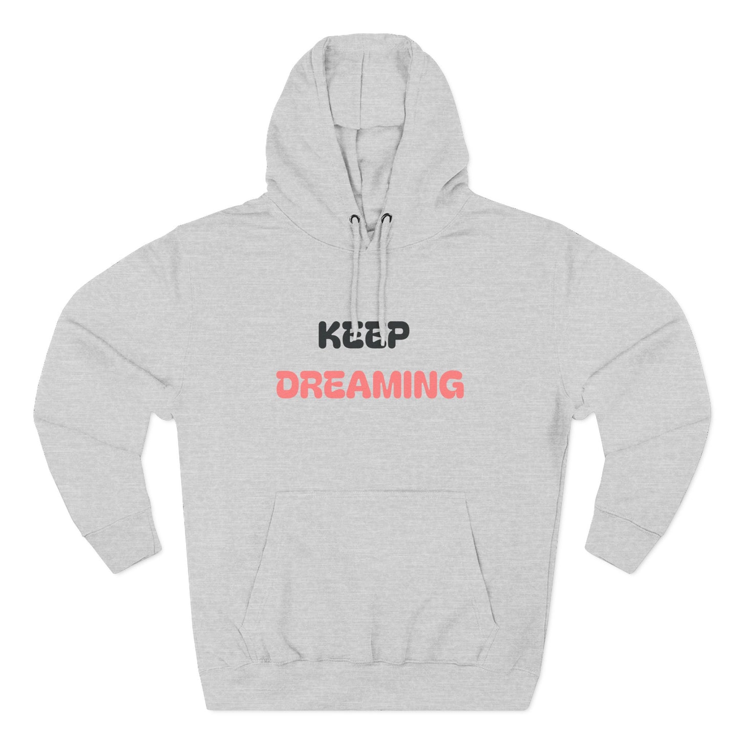 Three-Panel Fleece Hoodie