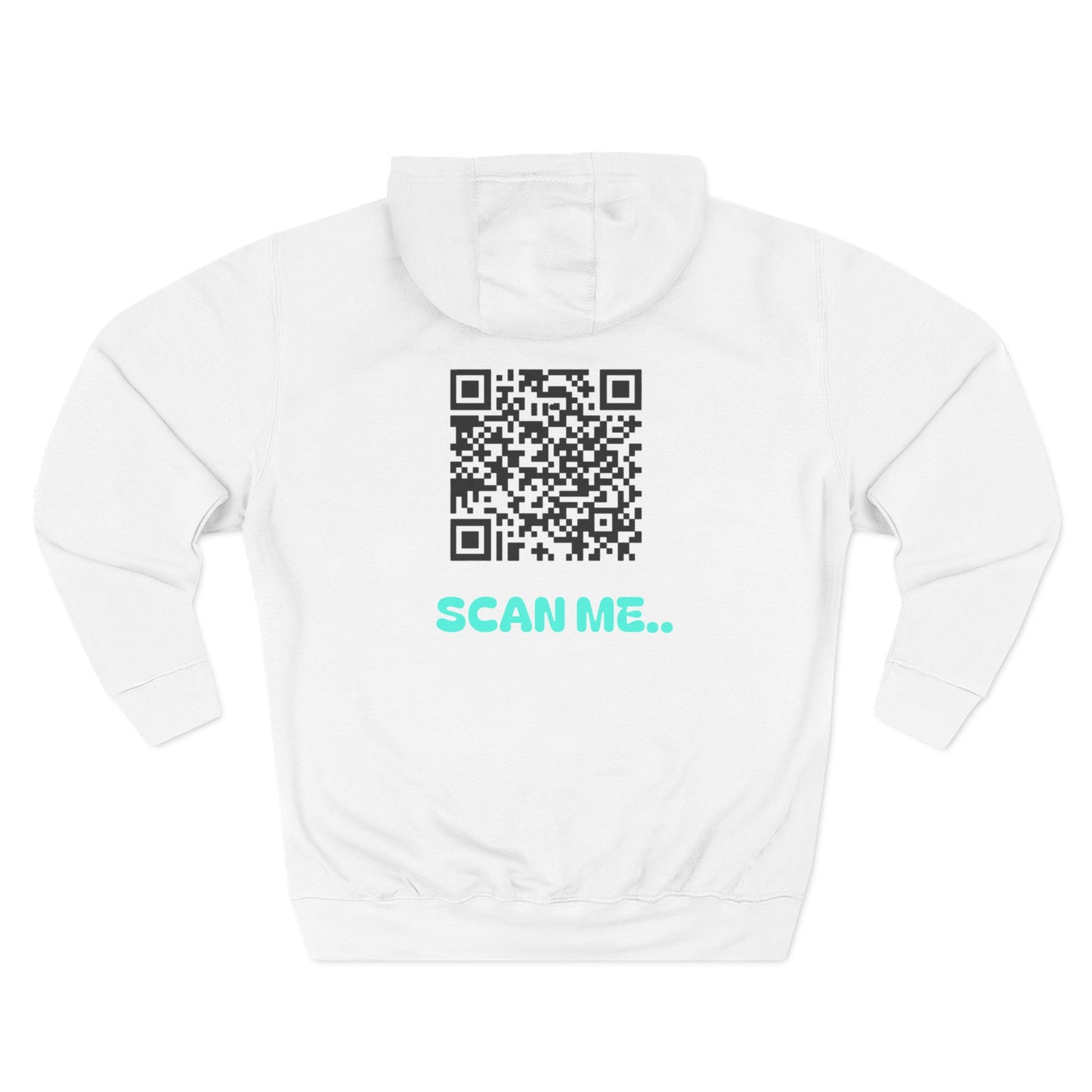 Three-Panel Fleece Hoodie