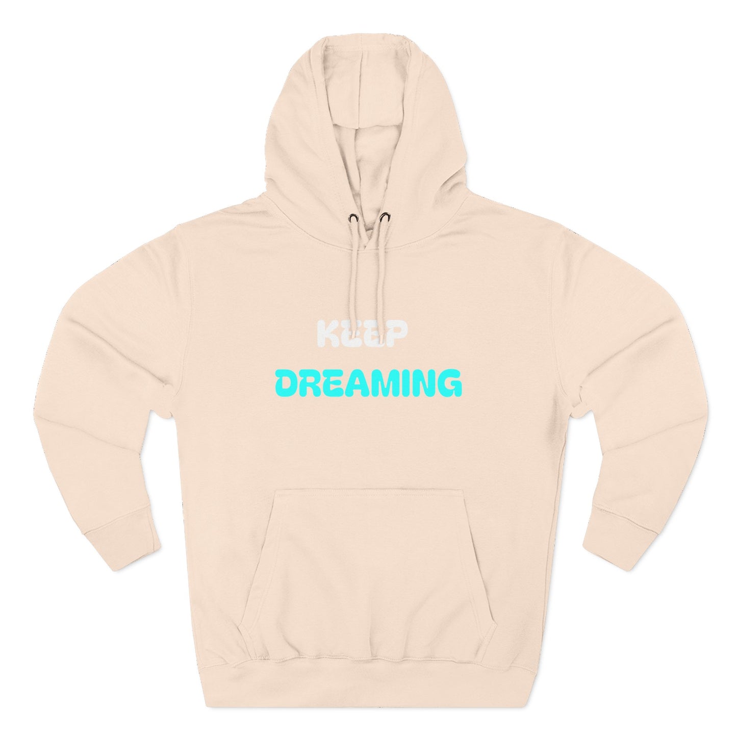 Three-Panel Fleece Hoodie