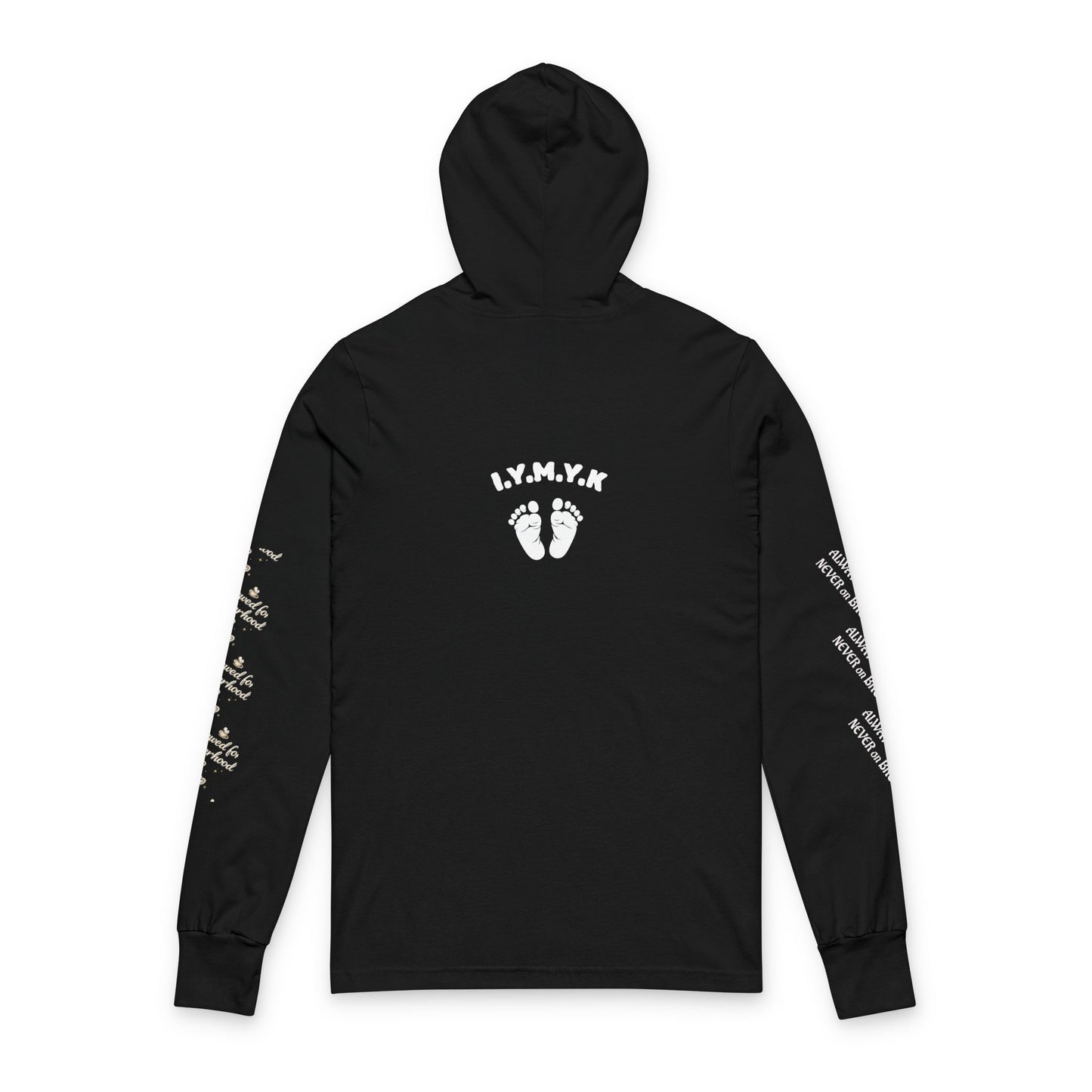 Unisex Hooded Long Sleeve Tee