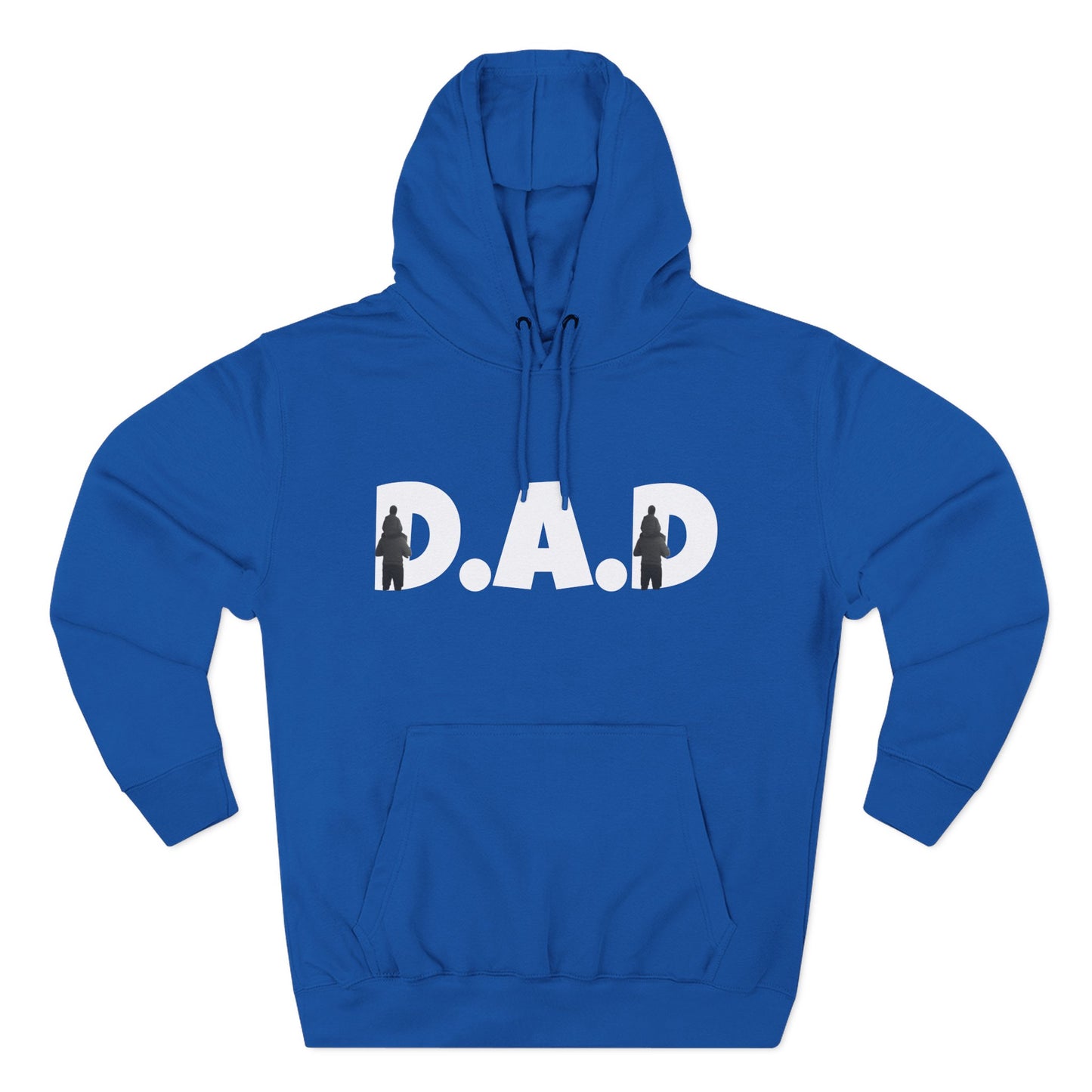 Three-Panel Fleece Hoodie