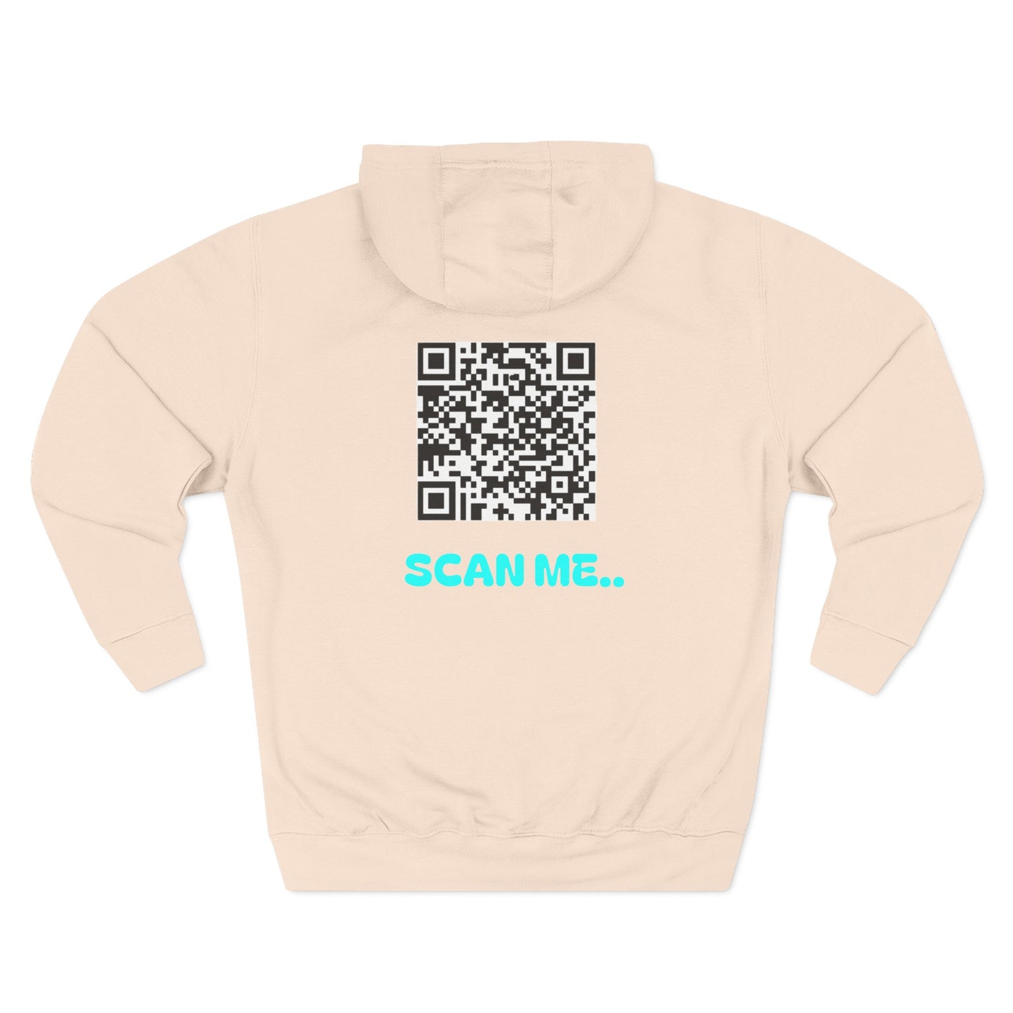 Three-Panel Fleece Hoodie