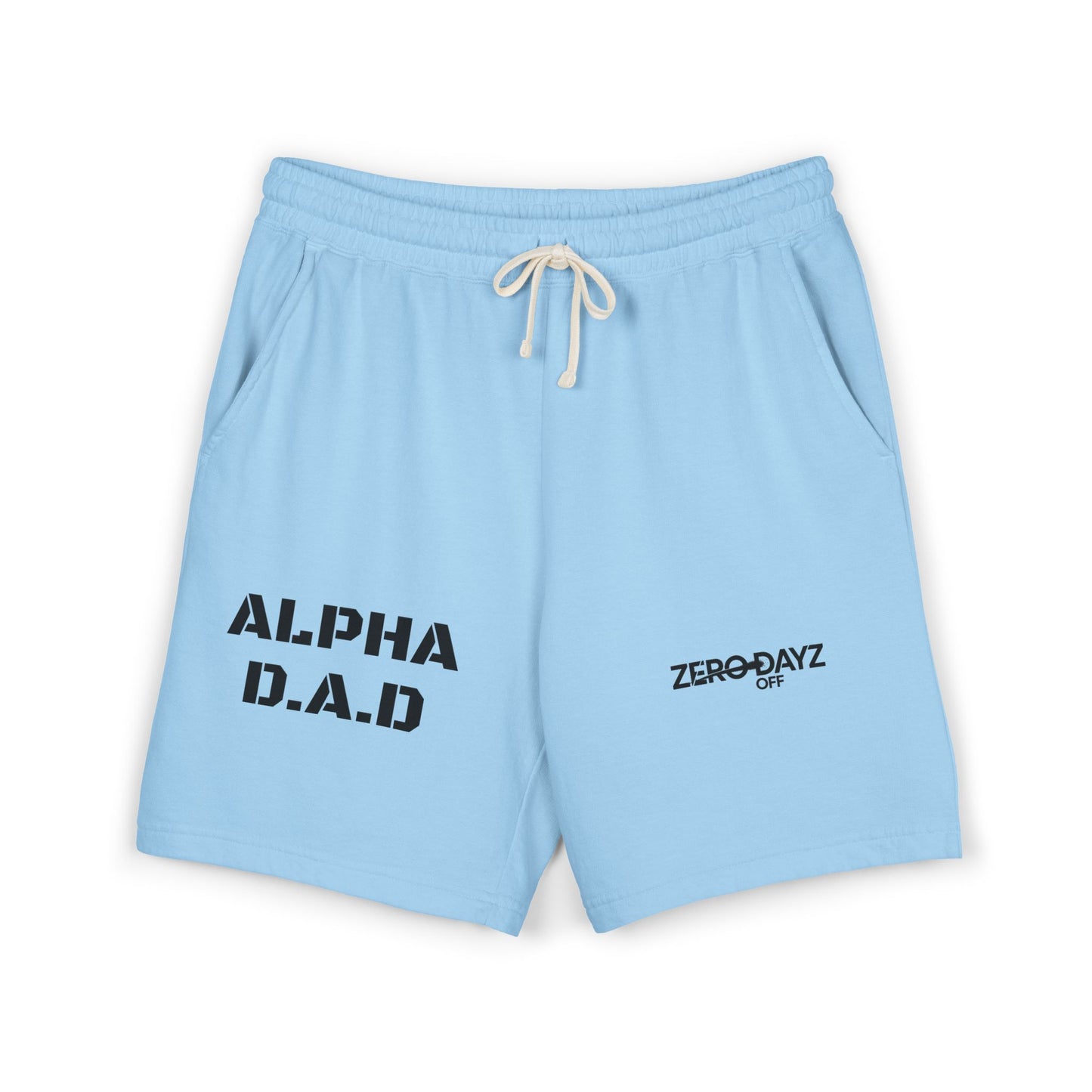 Unisex Garment-Dyed Lightweight Fleece Sweat Shorts