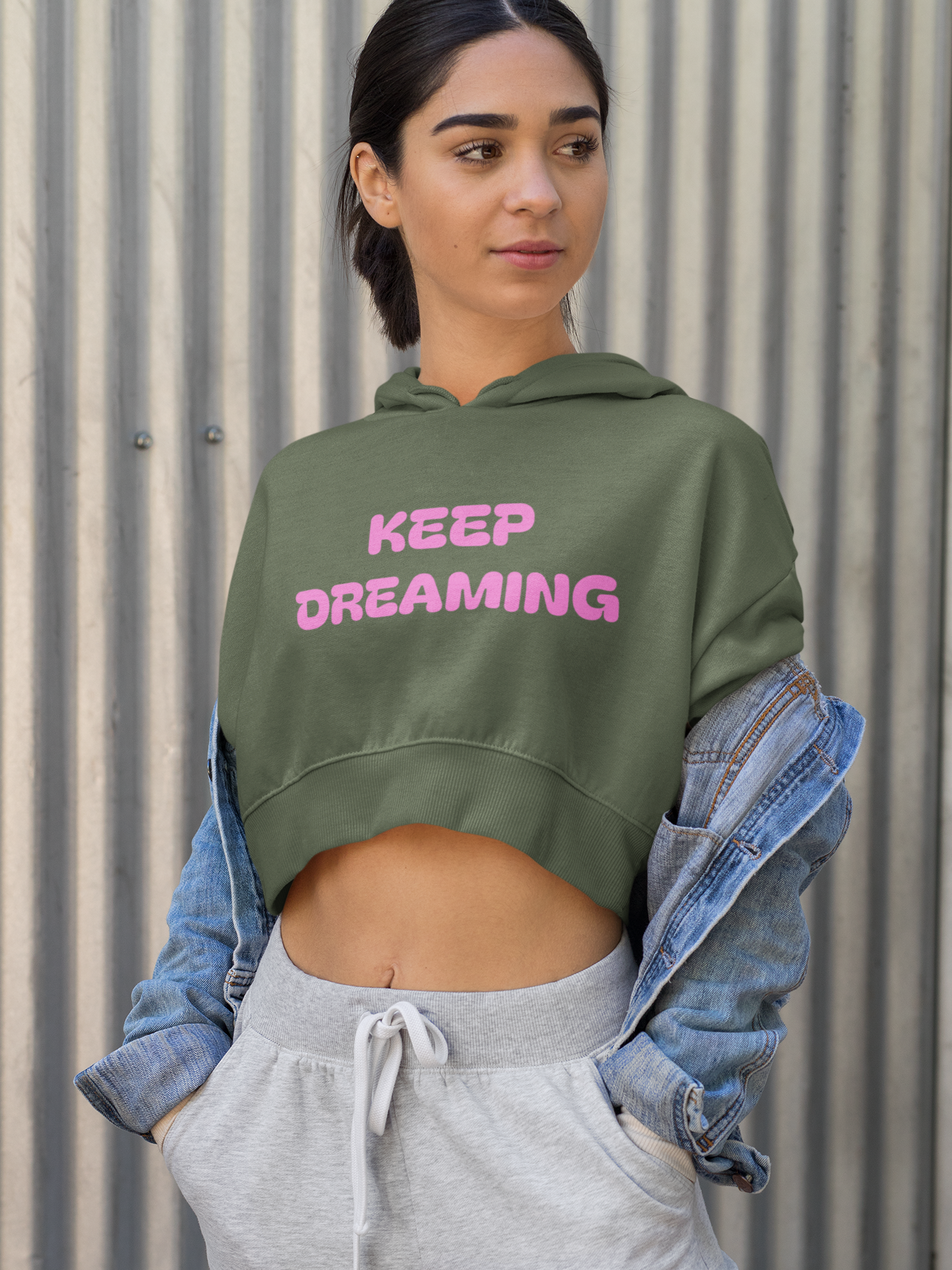 Women's Cropped Hoodie