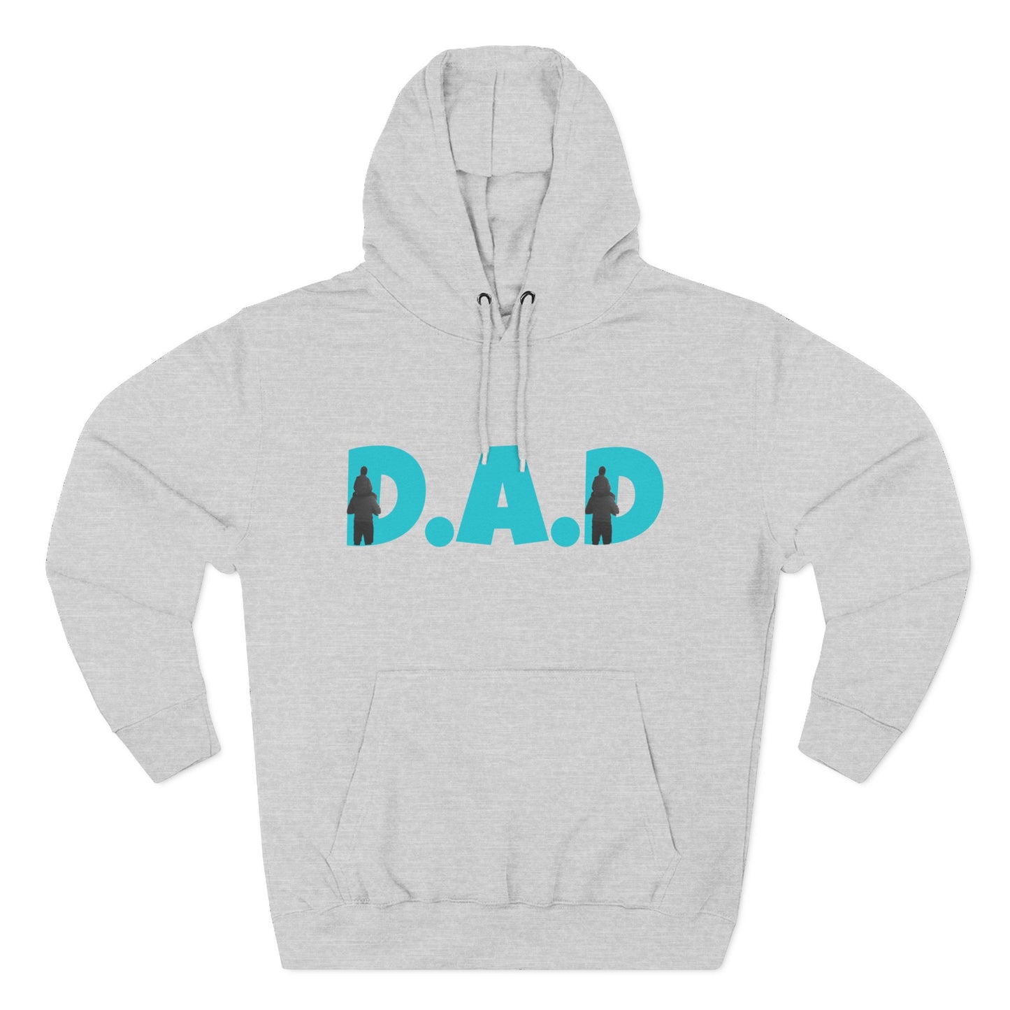 Three-Panel Fleece Hoodie