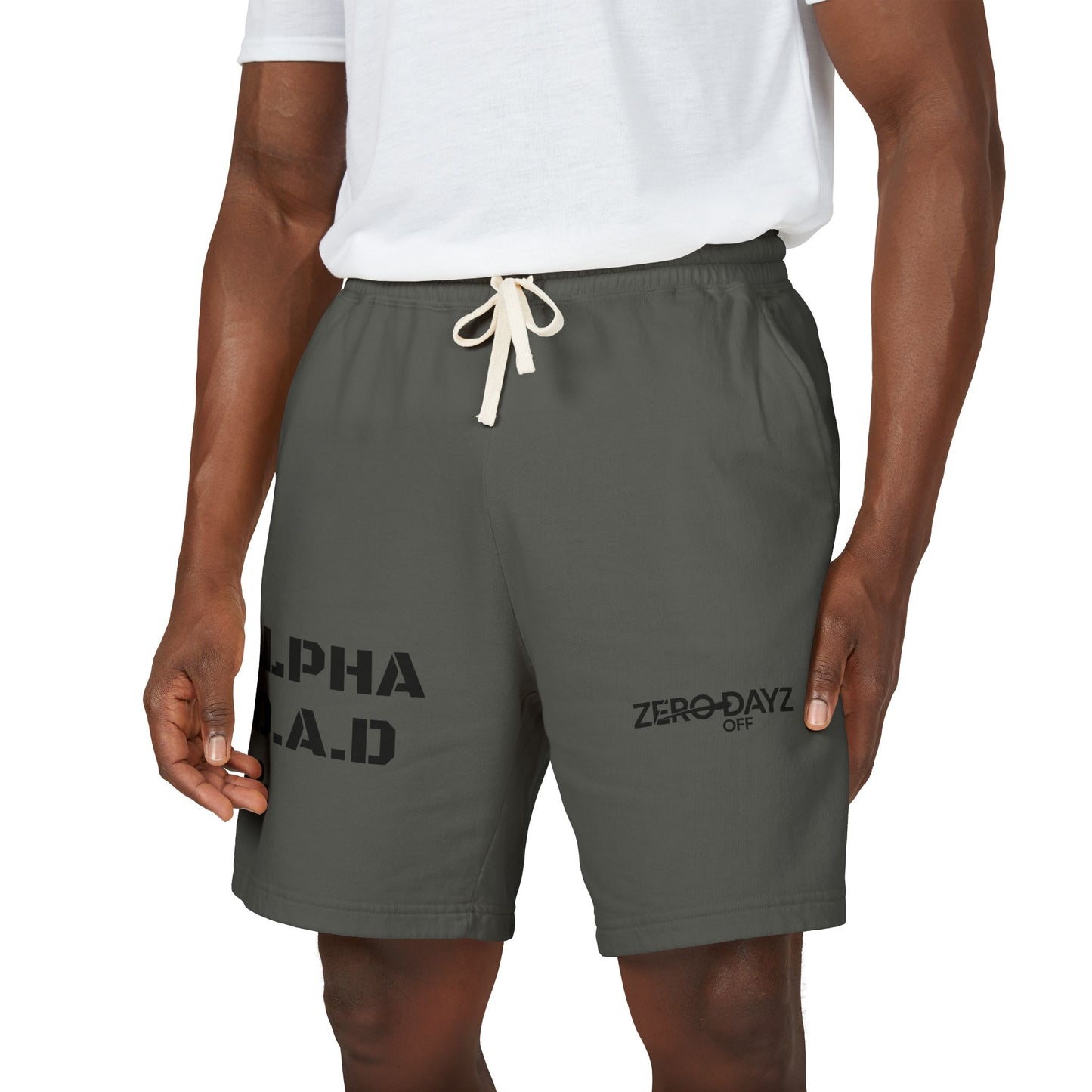 Unisex Garment-Dyed Lightweight Fleece Sweat Shorts