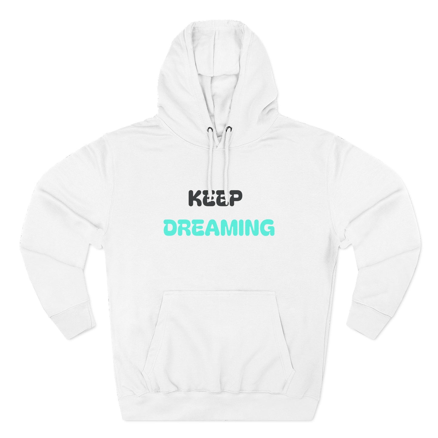Three-Panel Fleece Hoodie