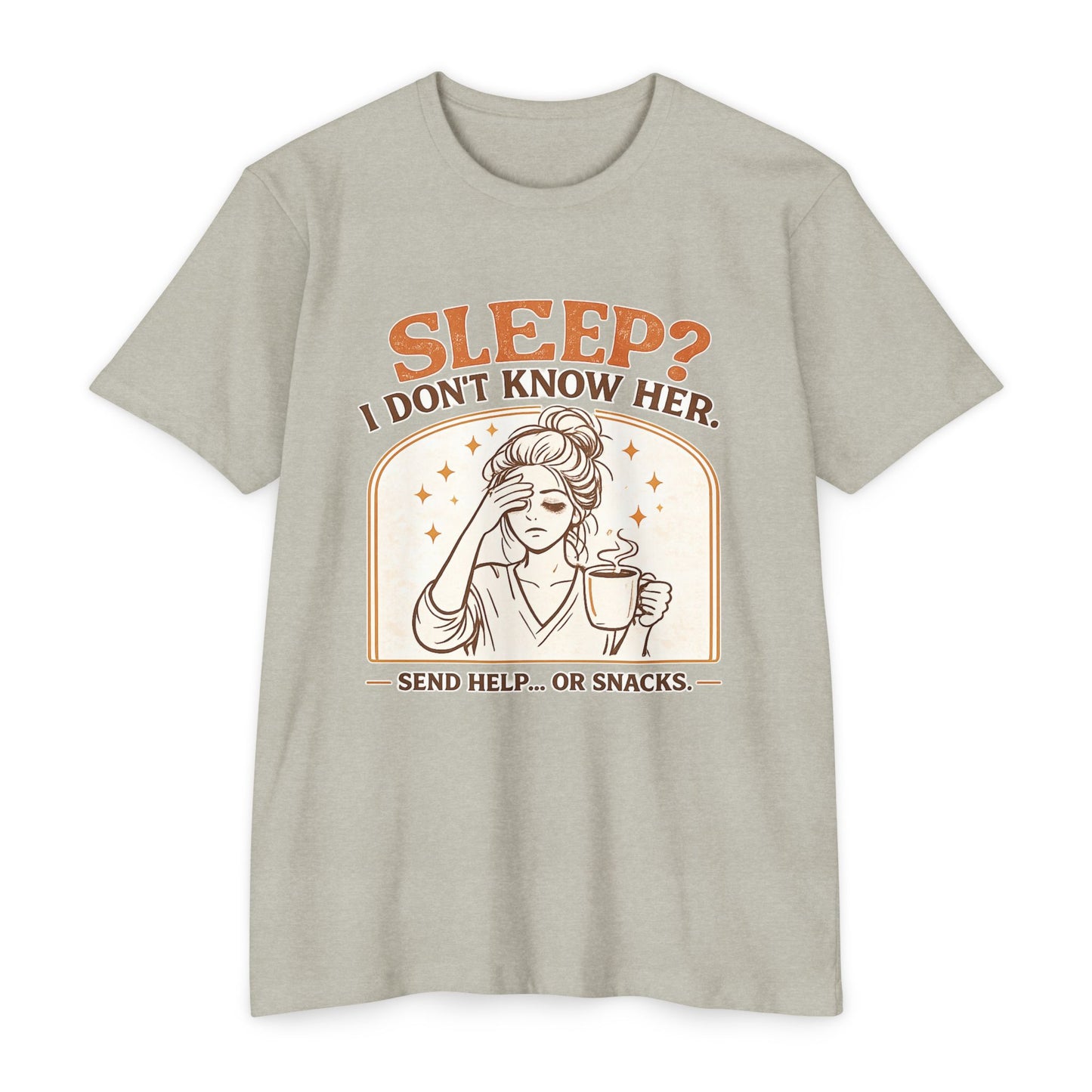 Unisex CVC Jersey T-shirt