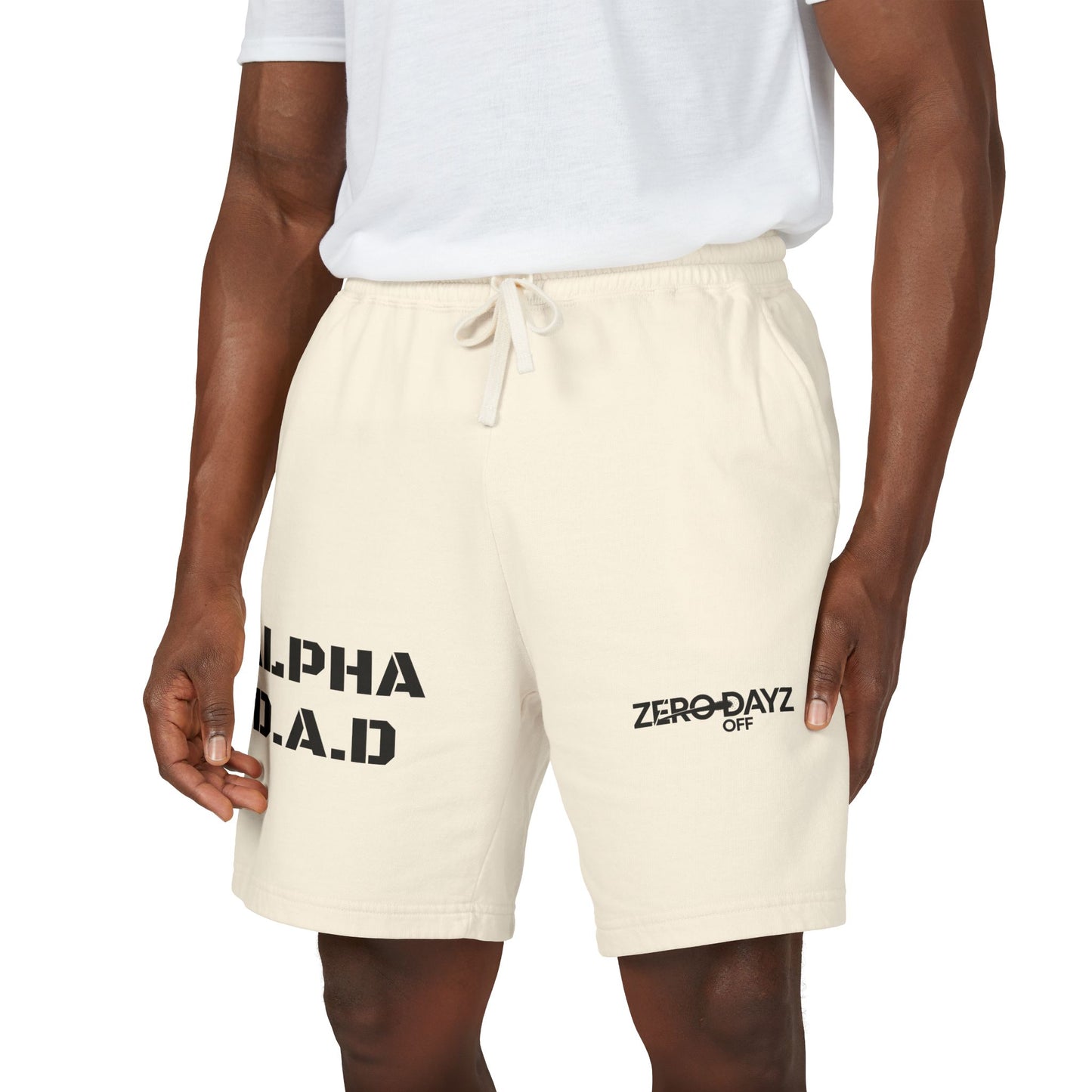Unisex Garment-Dyed Lightweight Fleece Sweat Shorts
