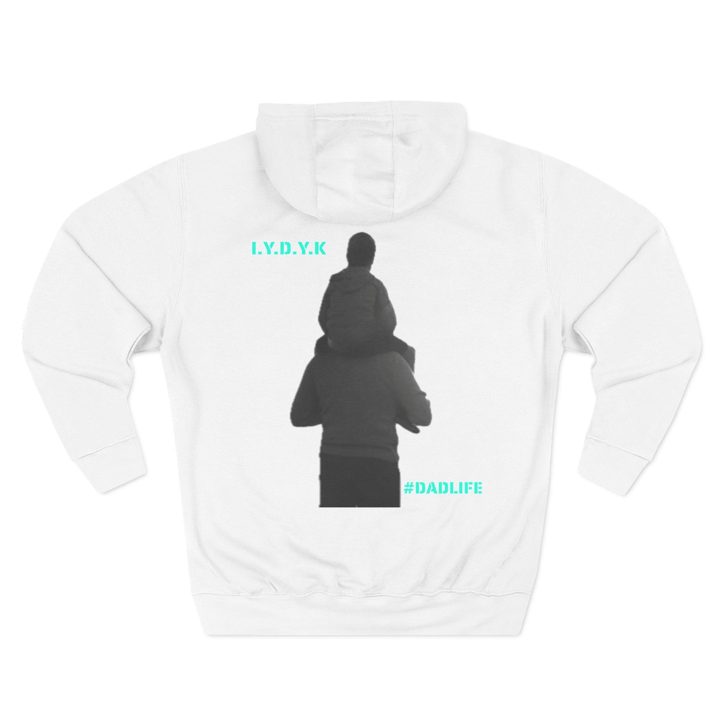 Three-Panel Fleece Hoodie