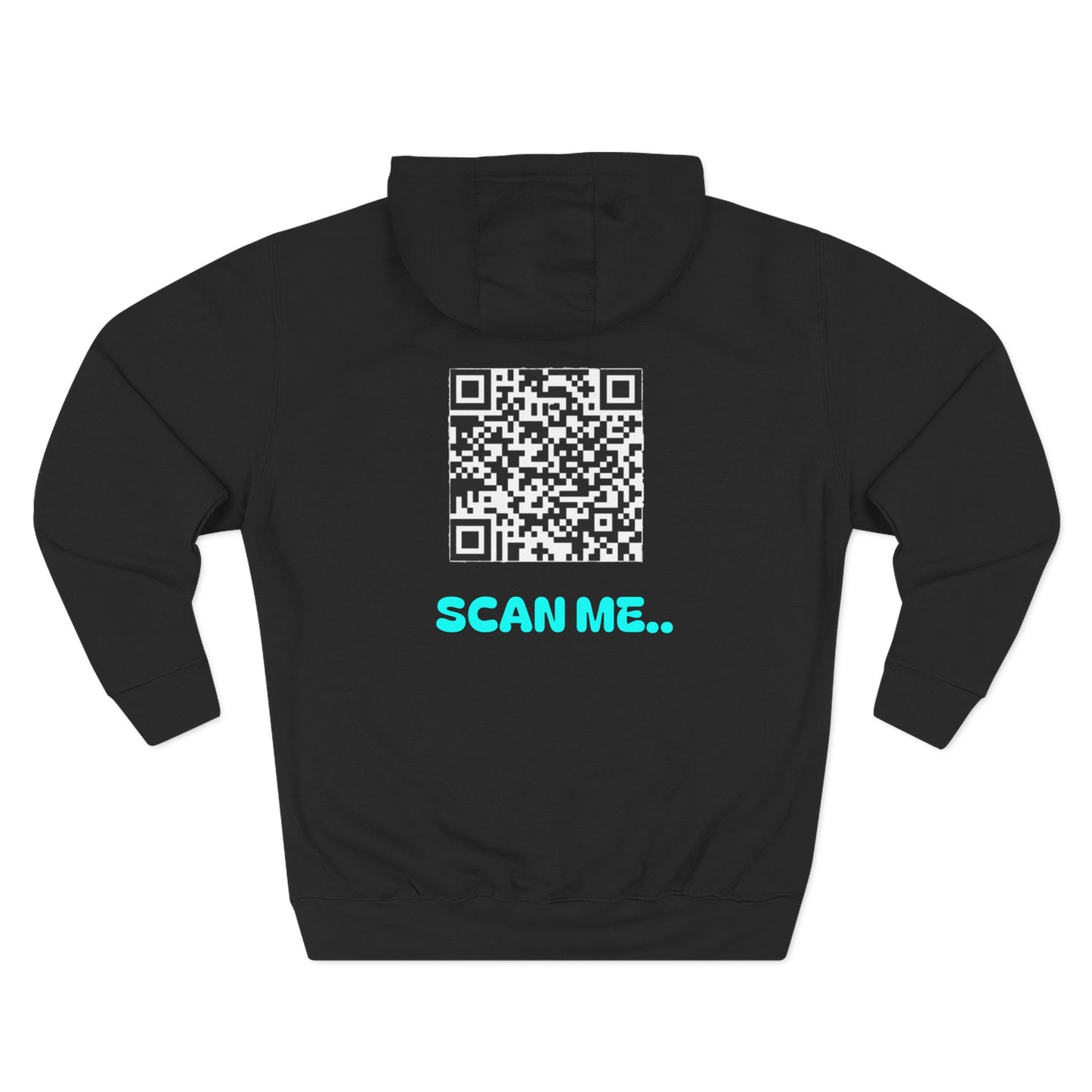 Three-Panel Fleece Hoodie