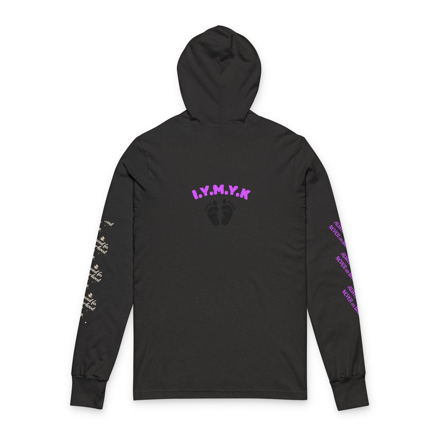 Unisex Hooded Long Sleeve Tee
