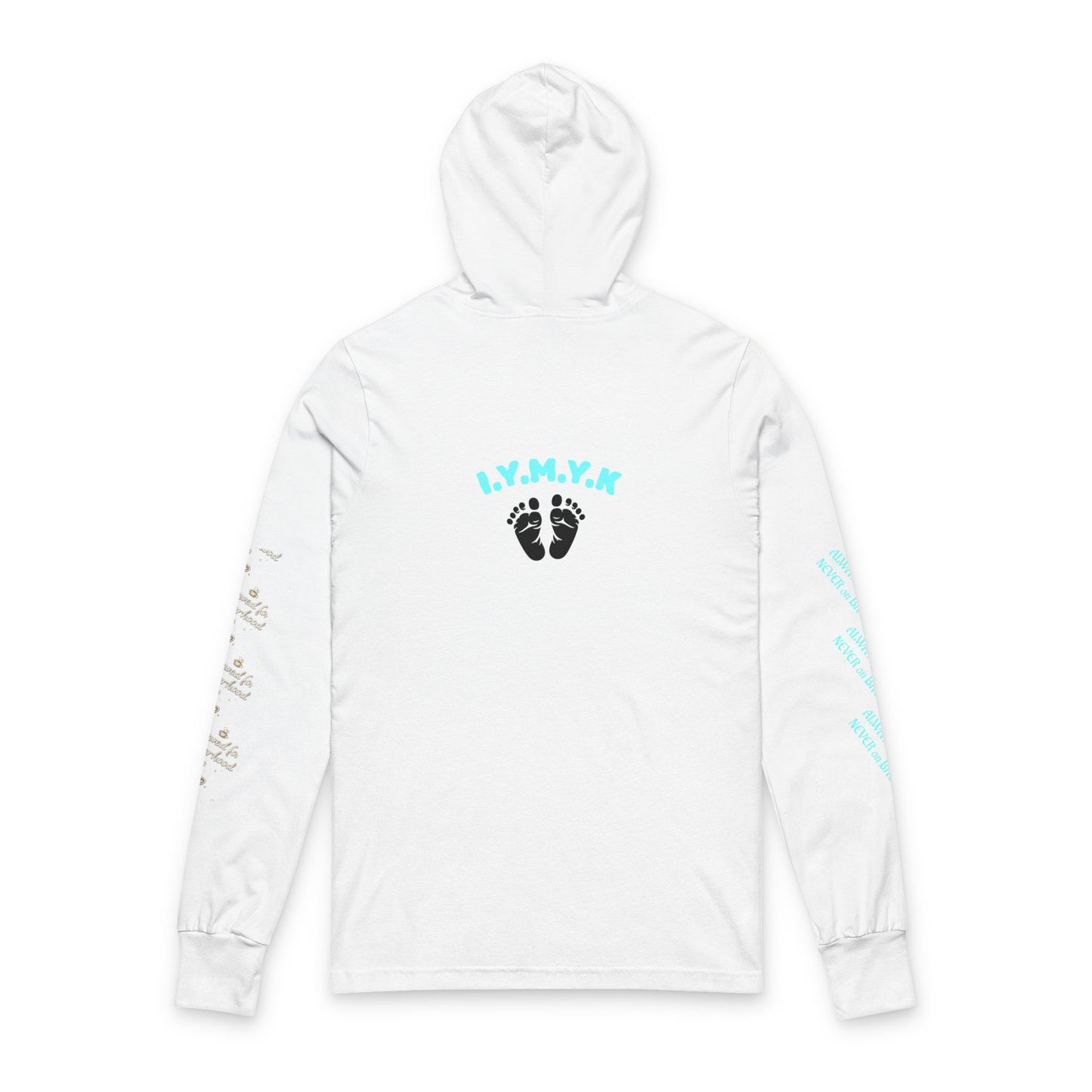 Unisex Hooded Long Sleeve Tee