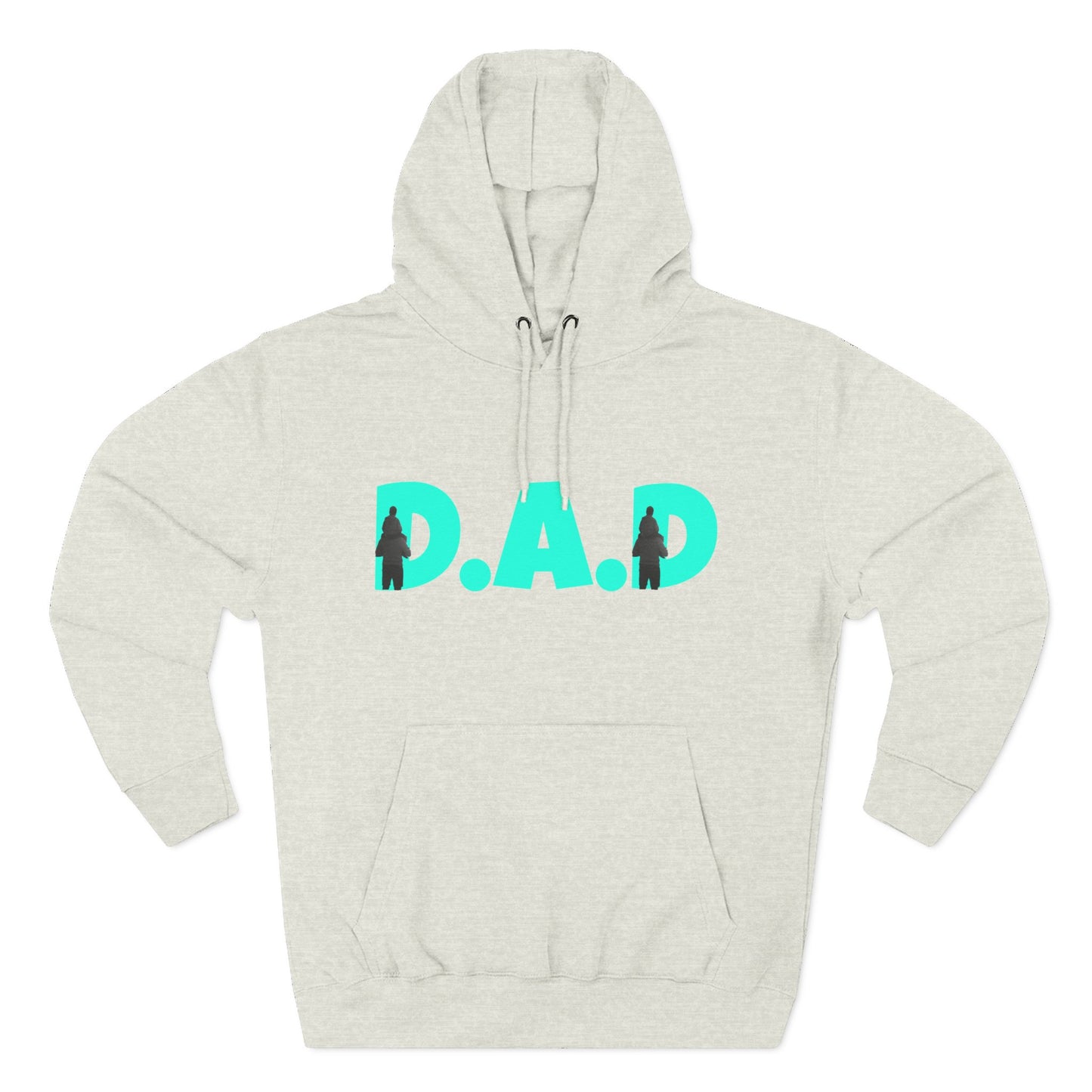 Three-Panel Fleece Hoodie