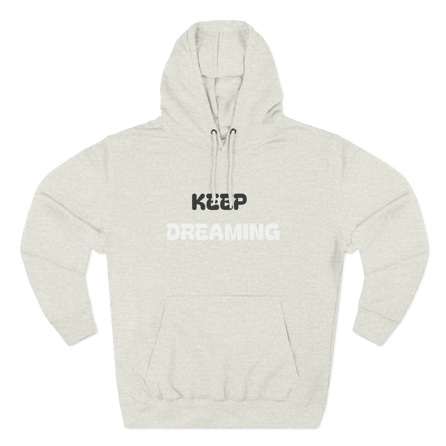 Three-Panel Fleece Hoodie